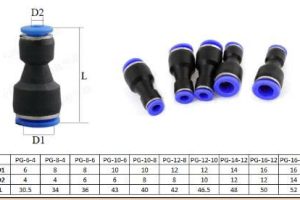 đầu Nối Khí Thẳng